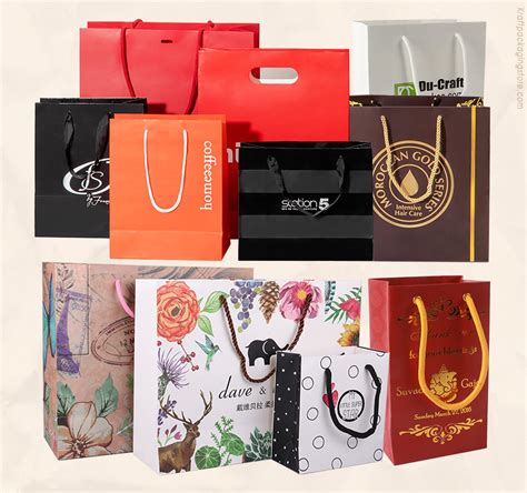 custom printed gift bags